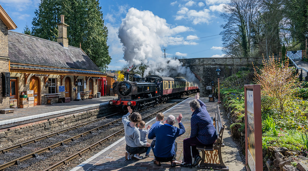 Go on a steam adventure this half term on the Severn Valley Railway