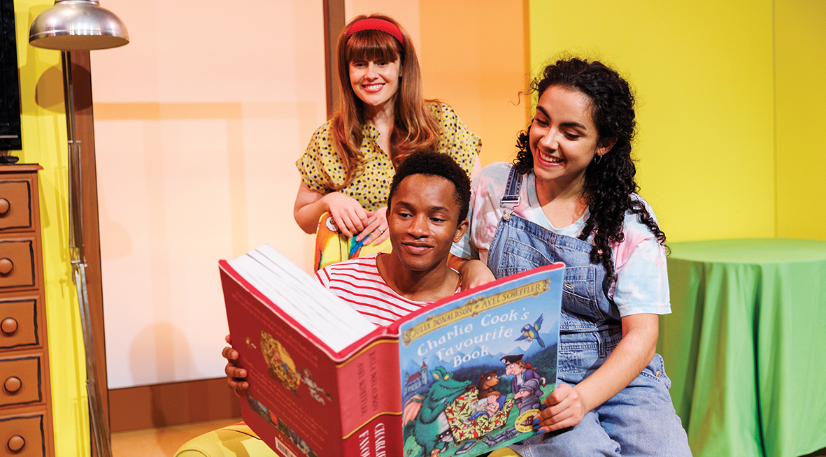 A family ticket to see Charlie Cook's Favourite Book