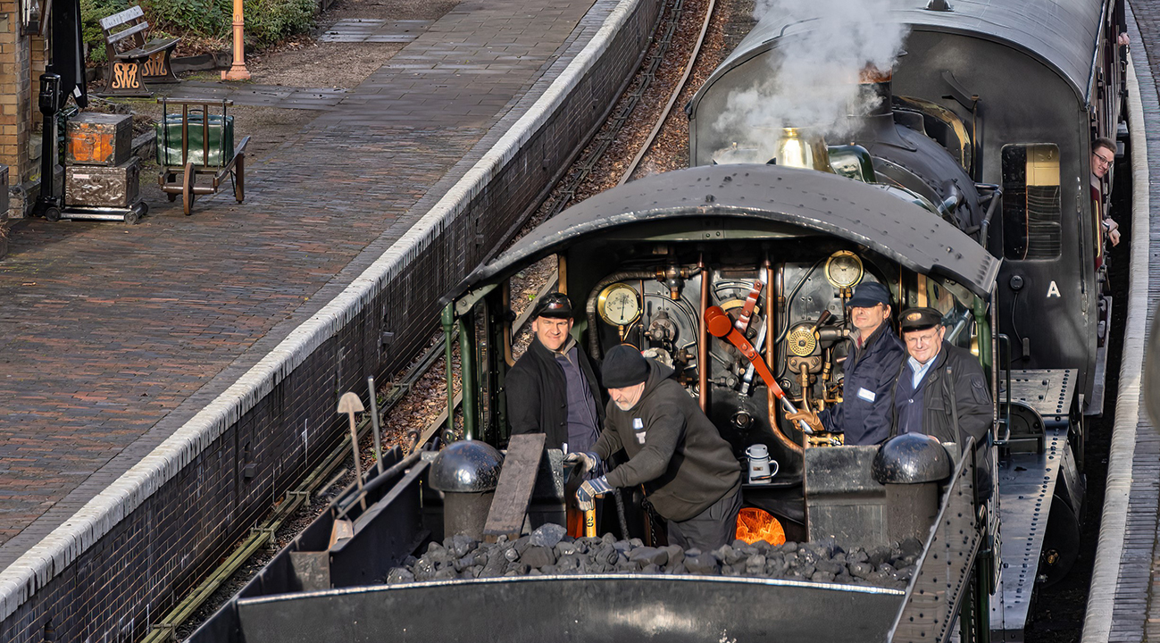 Become a heritage train driver for the day with Severn Valley Railway