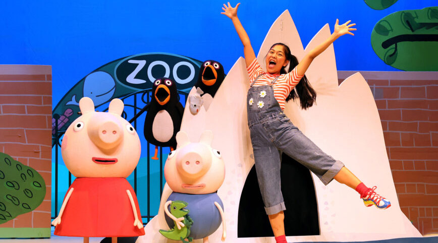 A family ticket to see Peppa Pig’s Fun Day Out