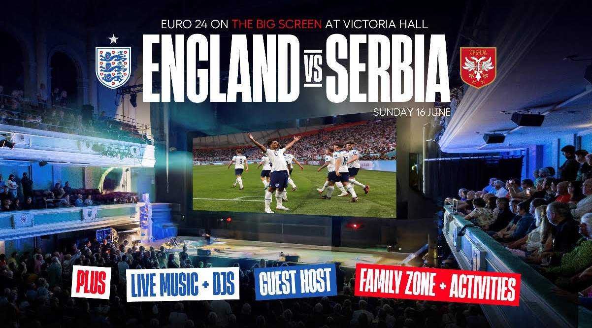 England vs Serbia on the Big Screen