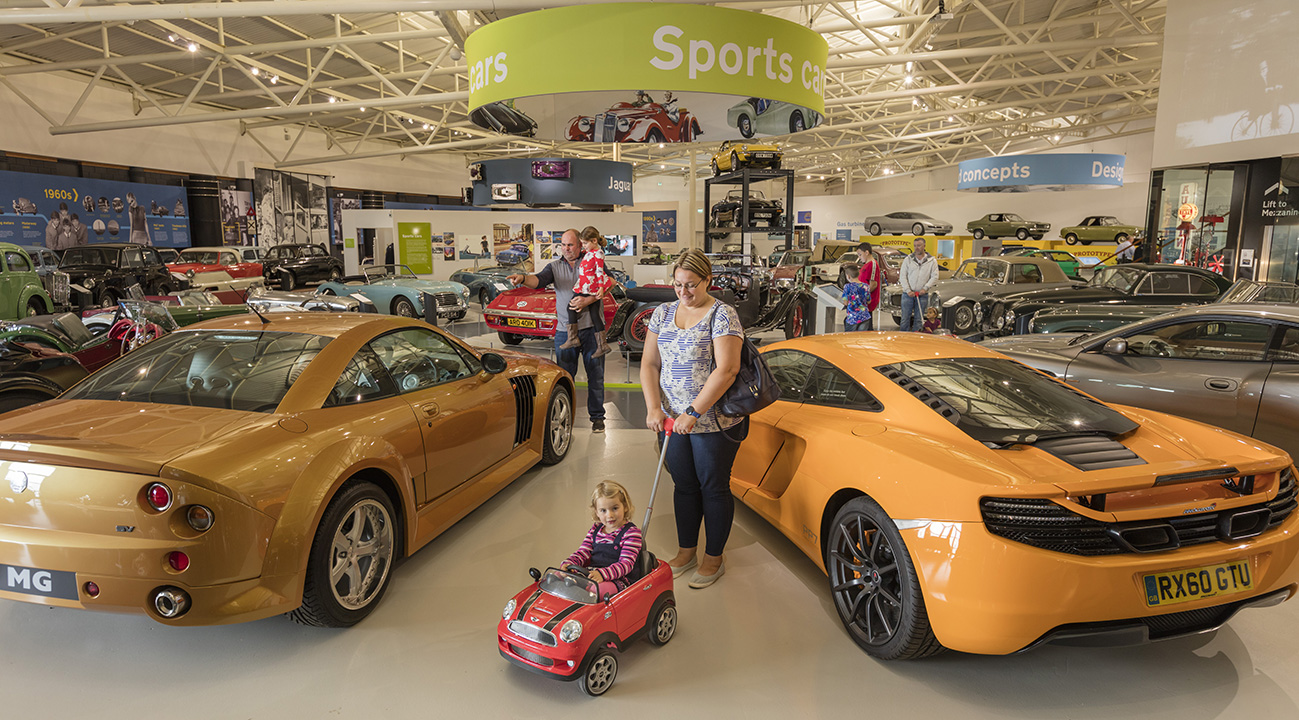 A family ticket to the British Motor Museum