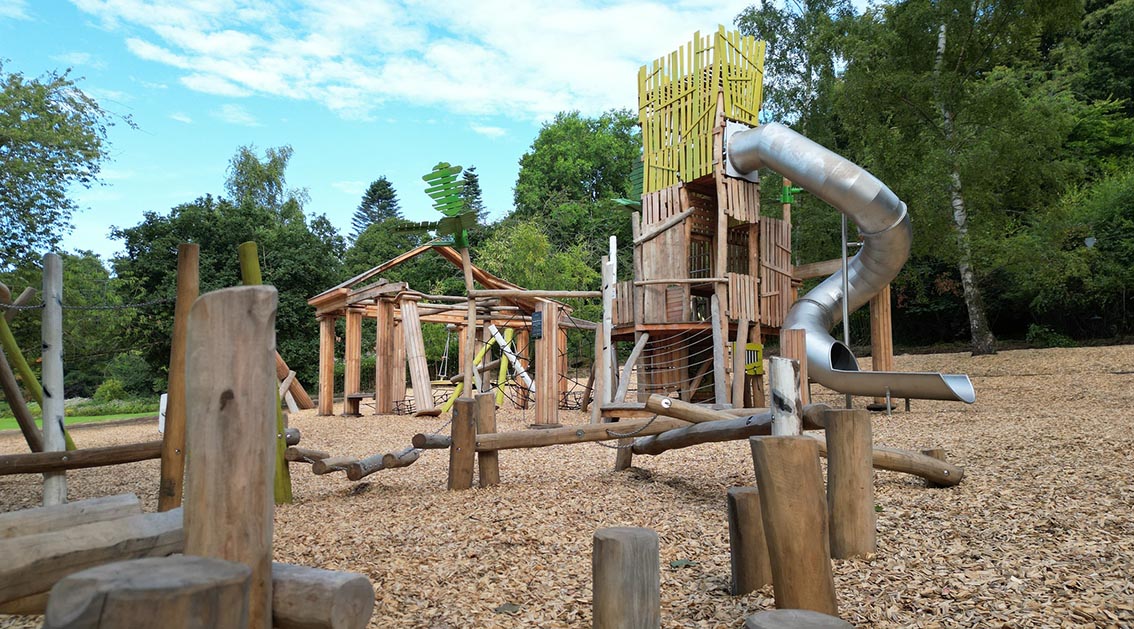 New woodland play area opens at Himley