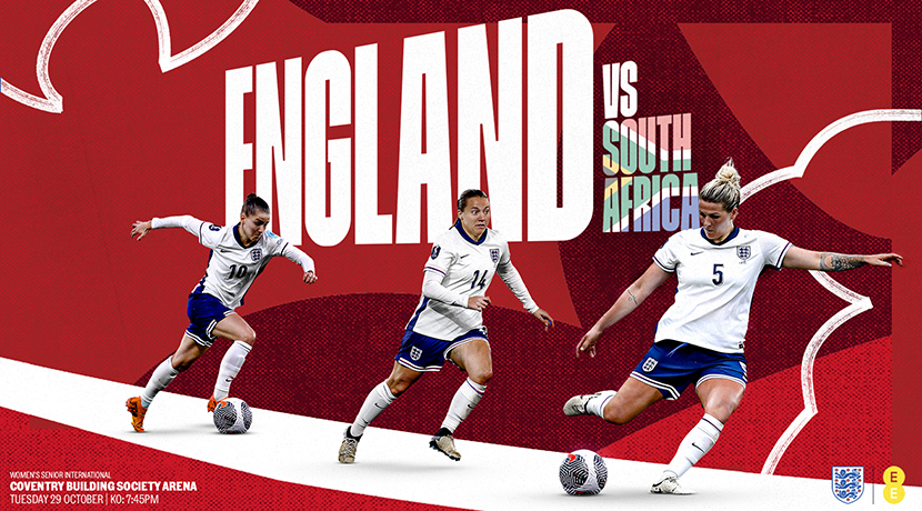England Lionesses play South Africa at Coventry Building Society Arena
