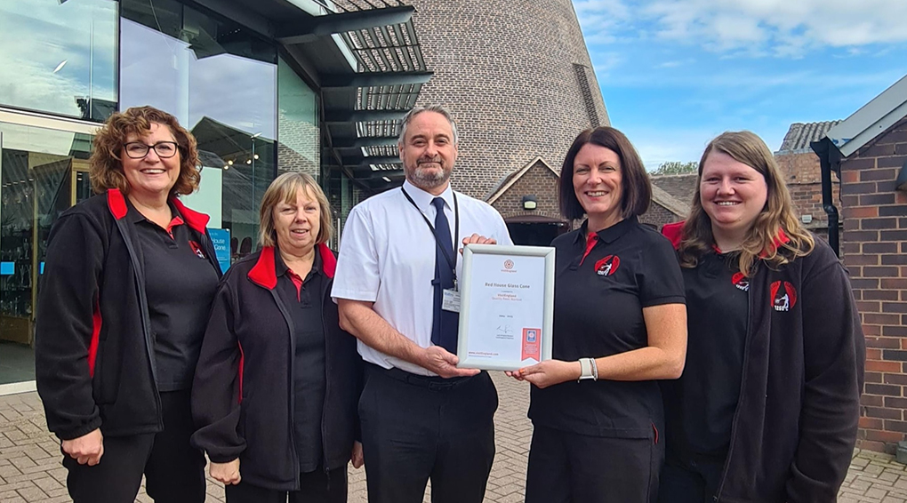 Celebrations all-round for Red House Glass Cone