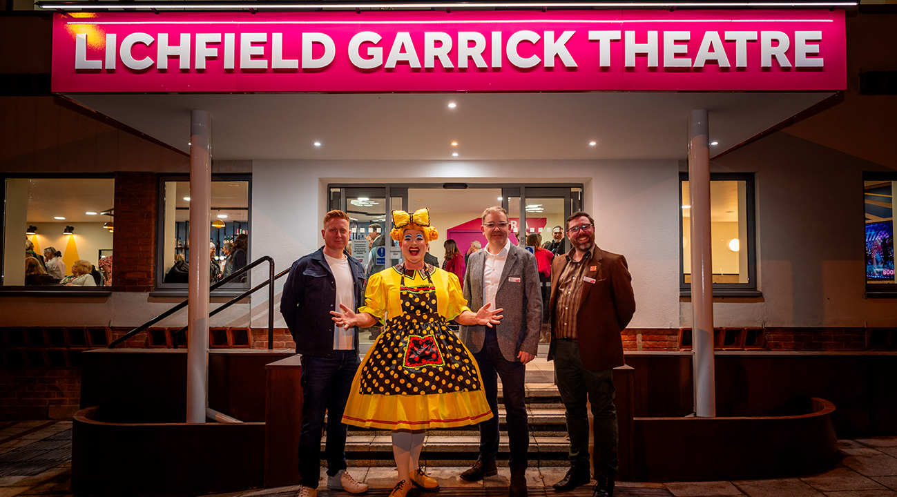 Lichfield Garrick Theatre invites the public to view refurbishment