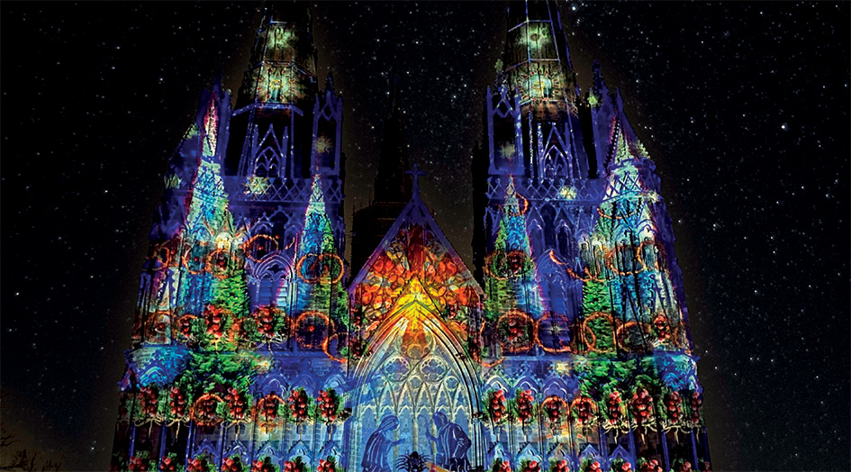 Lichfield Cathedral's Christmas Light Show returns