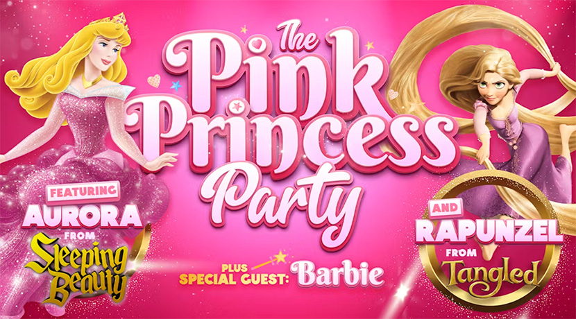 The Pink Princess Party at 2.15pm