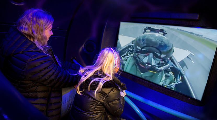 Enjoy 2 for 1 Flight Simulator rides at RAF Museum