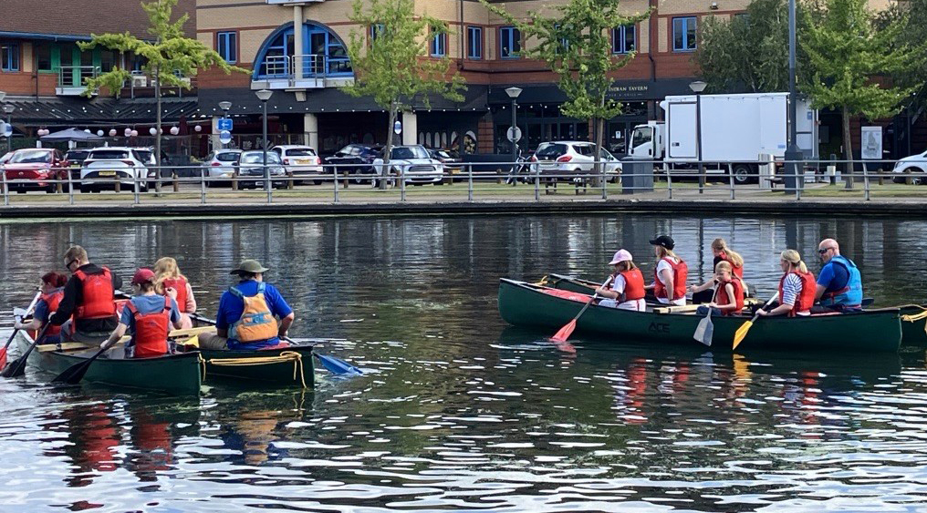 Free canoe taster sessions in Dudley 