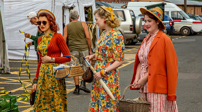 Rip-roaring fun as Severn Valley Railway steps back to the 1940s