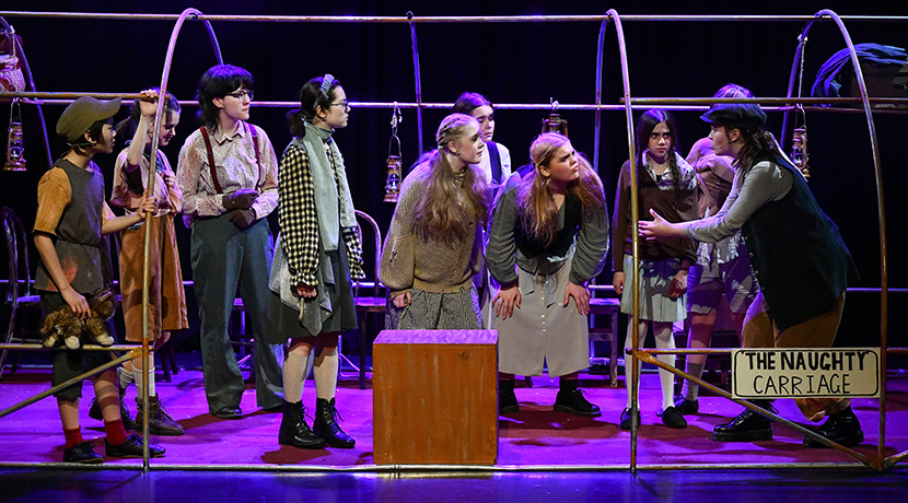 Review: The Naughty Carriage on the Orphan Train at Birmingham Hippodrome