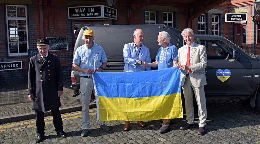 Severn Valley Railway helps local aid charity