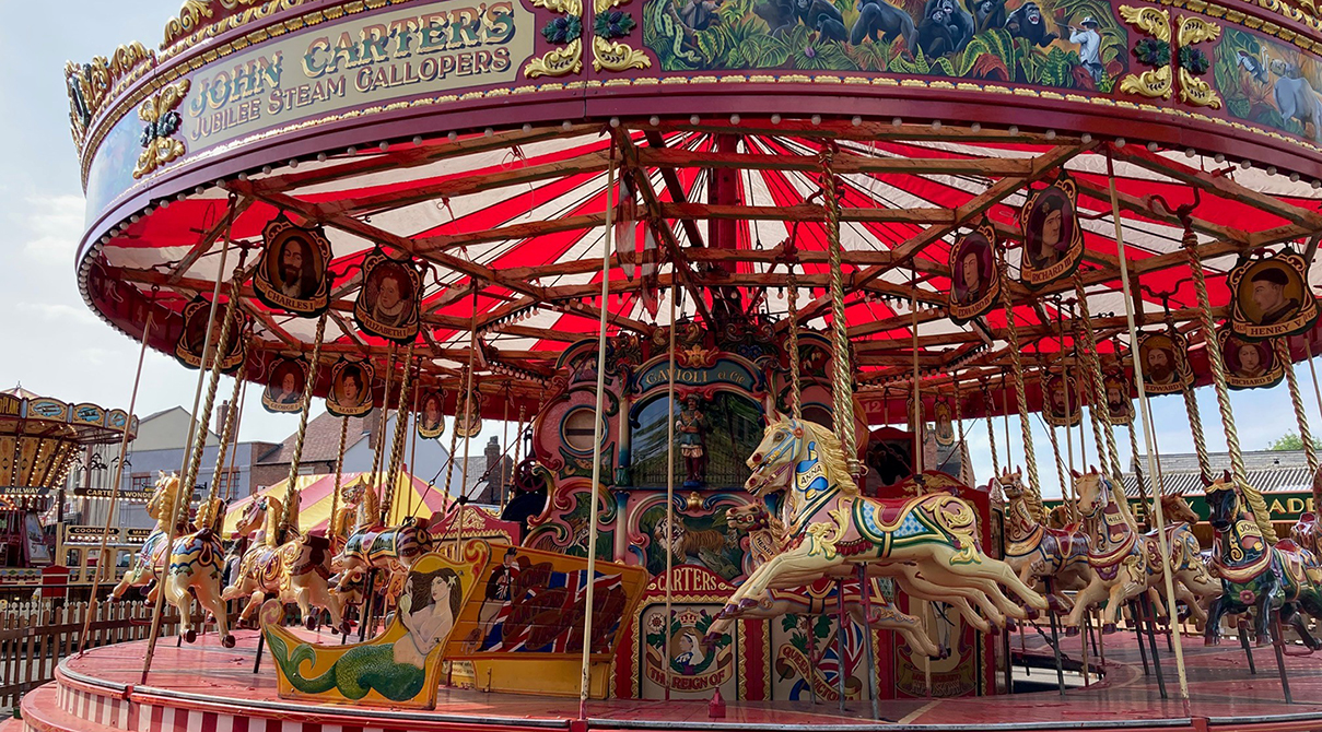 New attraction gallops into The Black Country Living Museum’s historic fairground