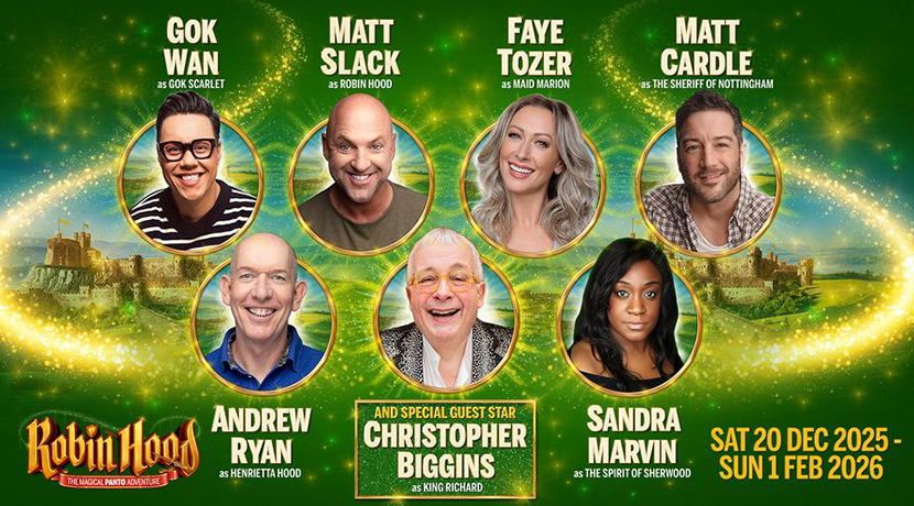 Birmingham Hippodrome announce casting for Robin Hood