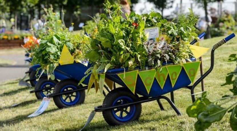 West Midlands schools’ wheelbarrow contest returns to BBC Gardeners’ World Live  