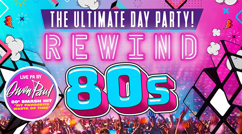 Rewind 80s Day Party