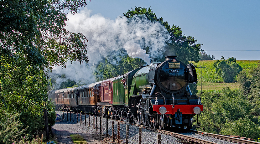Flying Scotsman reunites the Severn Valley line