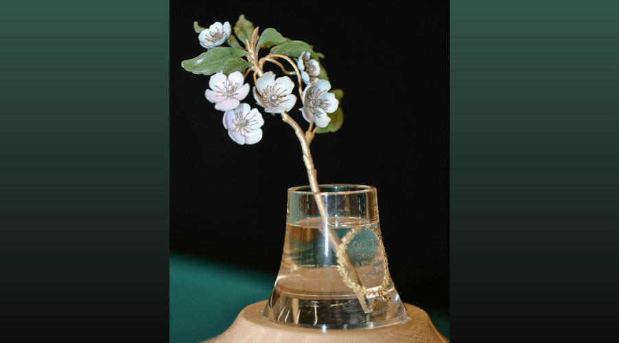 Rare Fabergé sculpture on display in Worcester