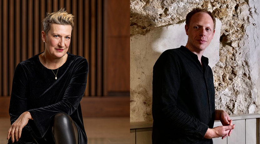 Dame Sarah Connolly and Joseph Middleton