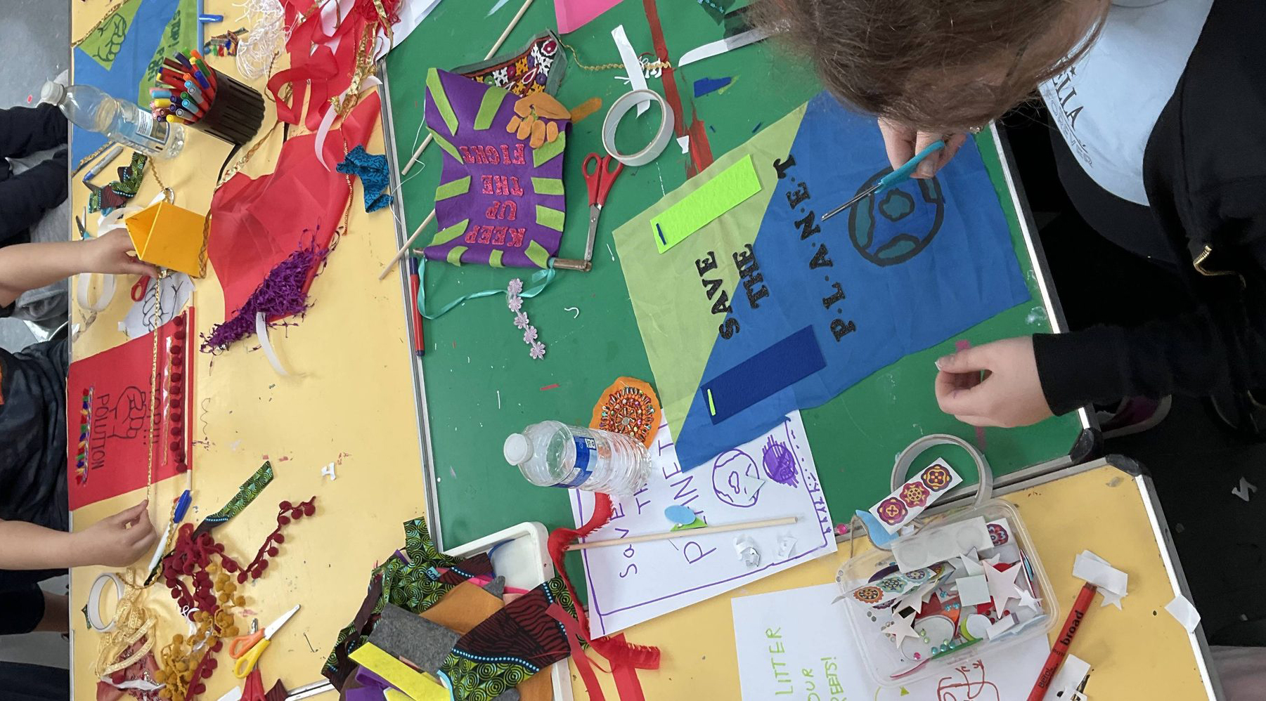 Trouble Makers: Experimenting with Collage 