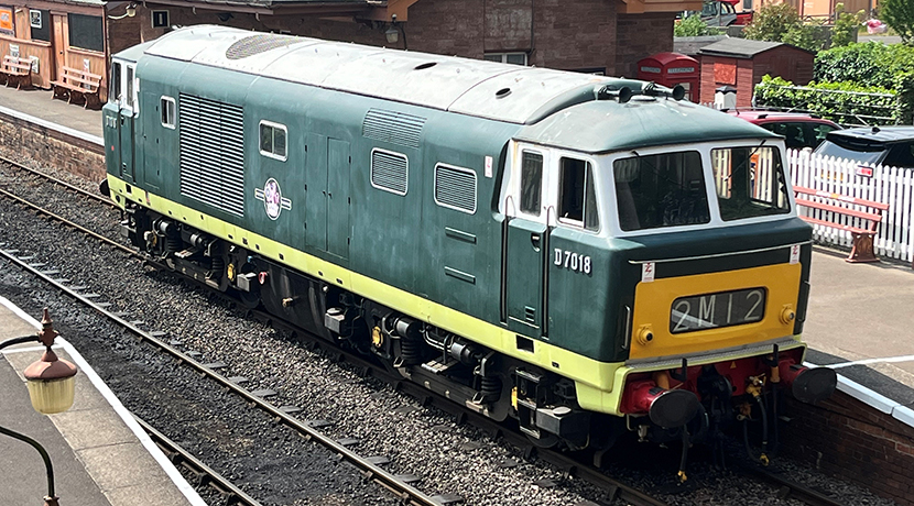 Severn Valley Railway names four guest locos for Spring Diesel Gala
