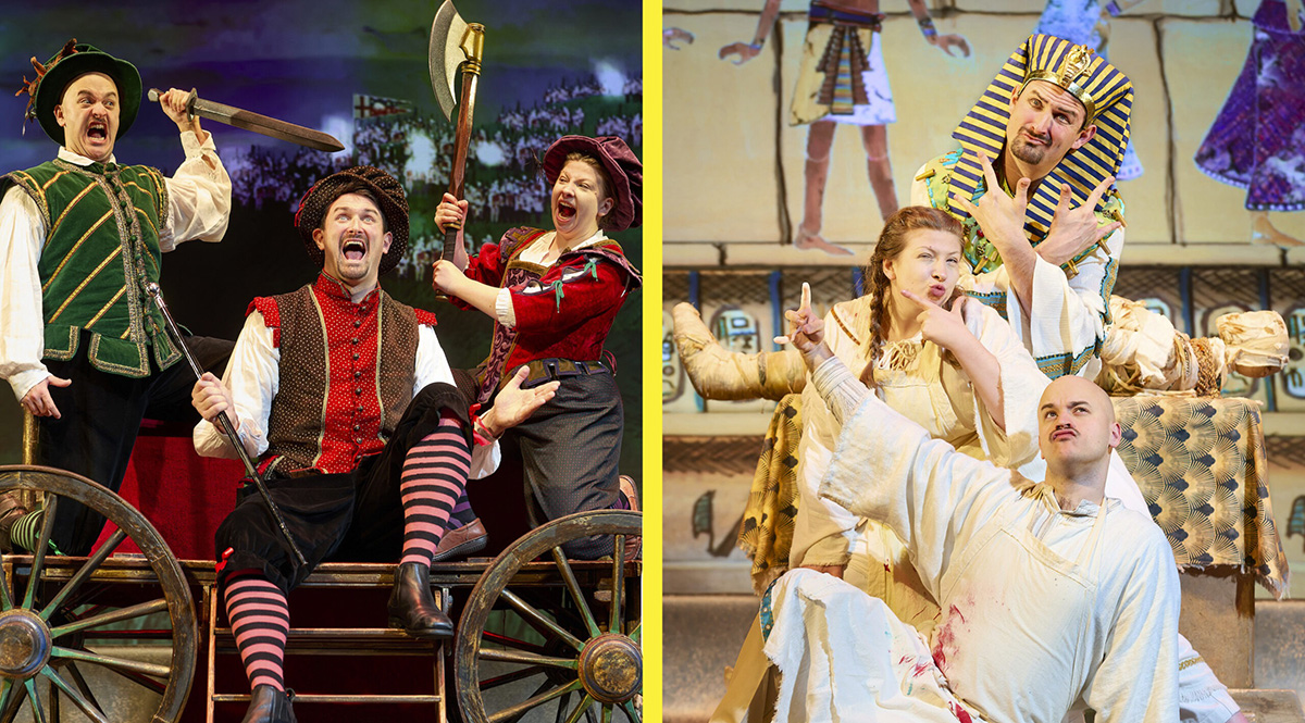 Horrible Histories bring the Terrible Tudors and Awful Egyptians to Wolverhampton