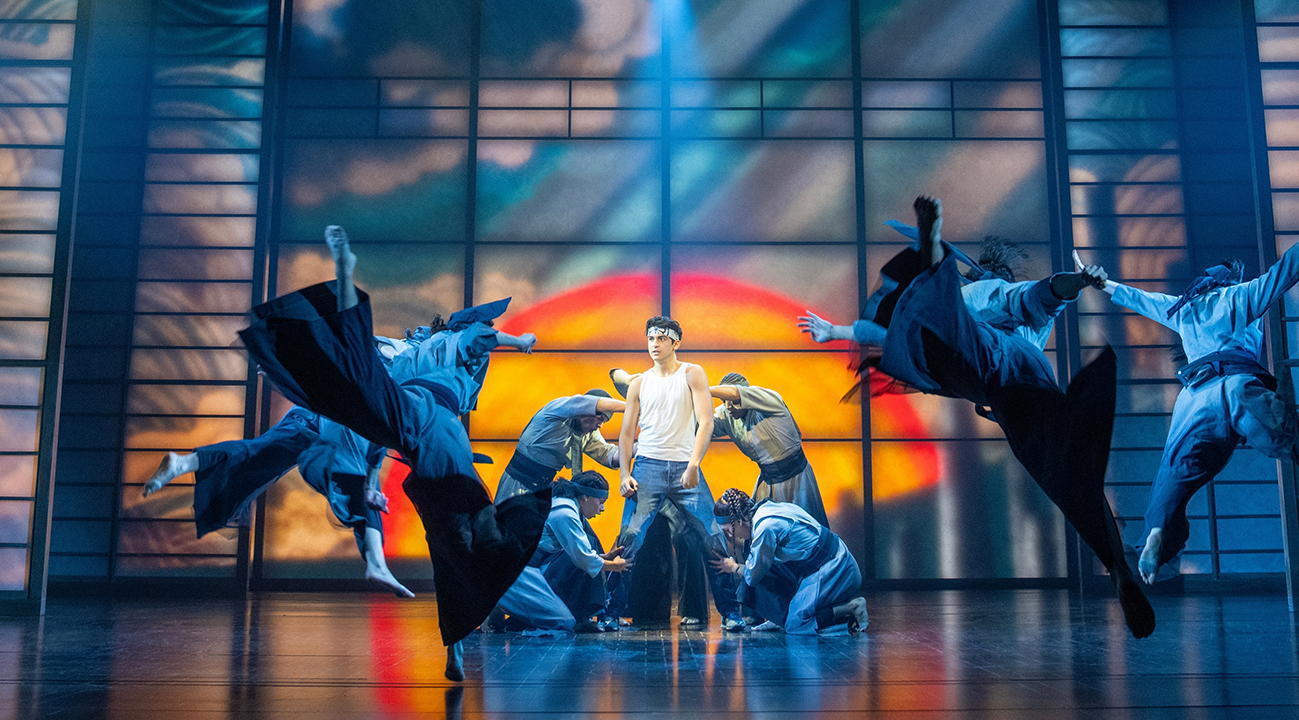 Two tickets to see The Karate Kid The Musical