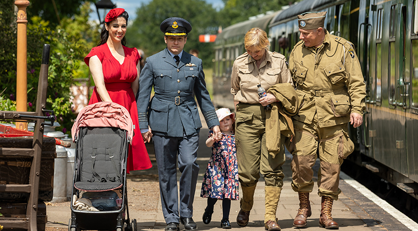 1940s weekends steam into view at Severn Valley Railway