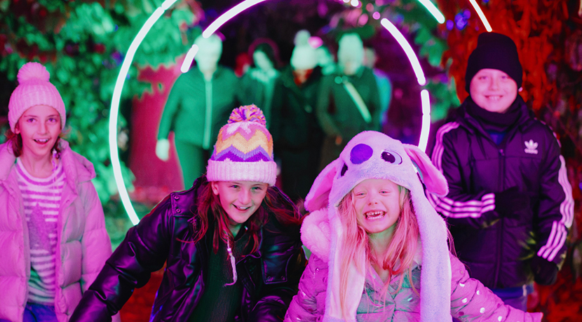 A family ticket to The Winter Light Experience