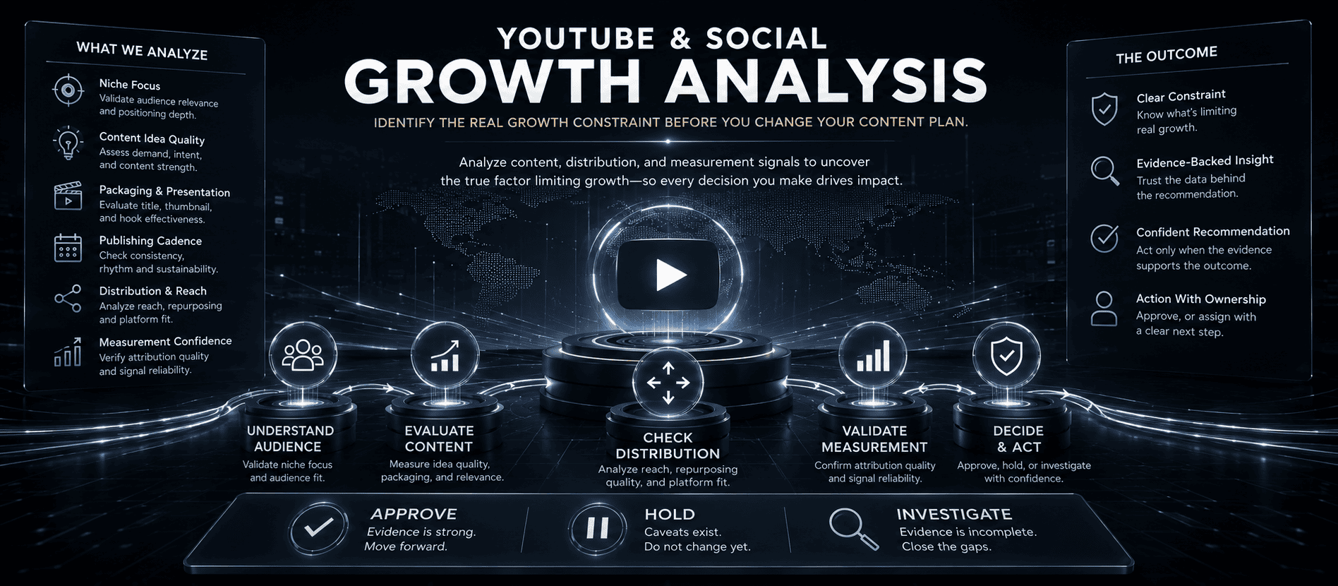 Growth decision visual