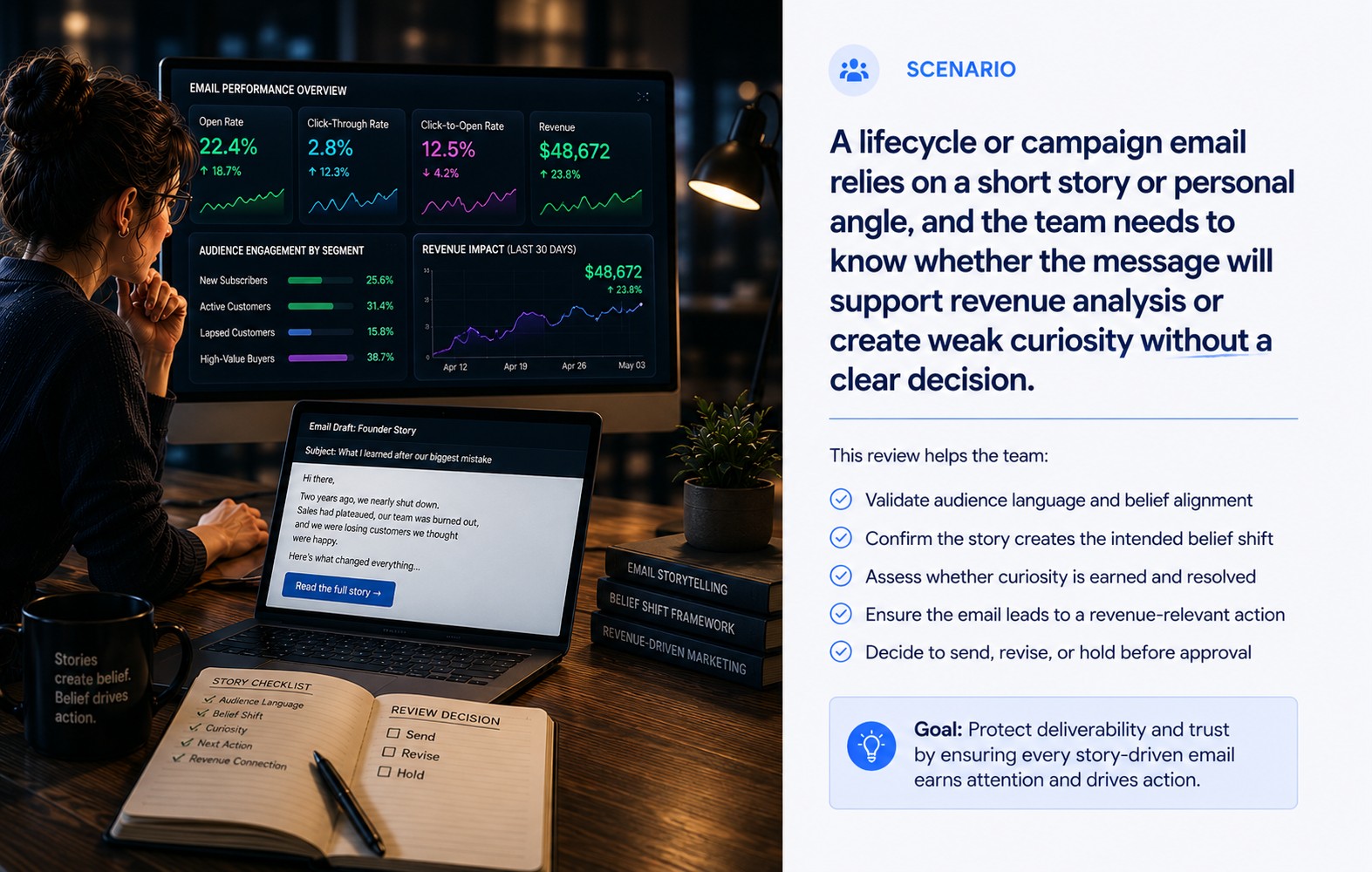 Email Story Message Quality Review supporting media 2