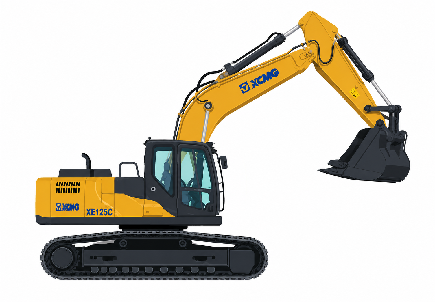 Máy đào bánh xích XCMG XE215C