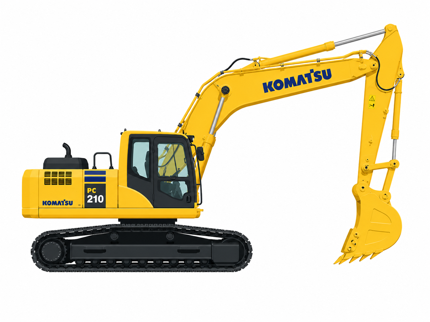 Máy đào bánh xích Komatsu PC210