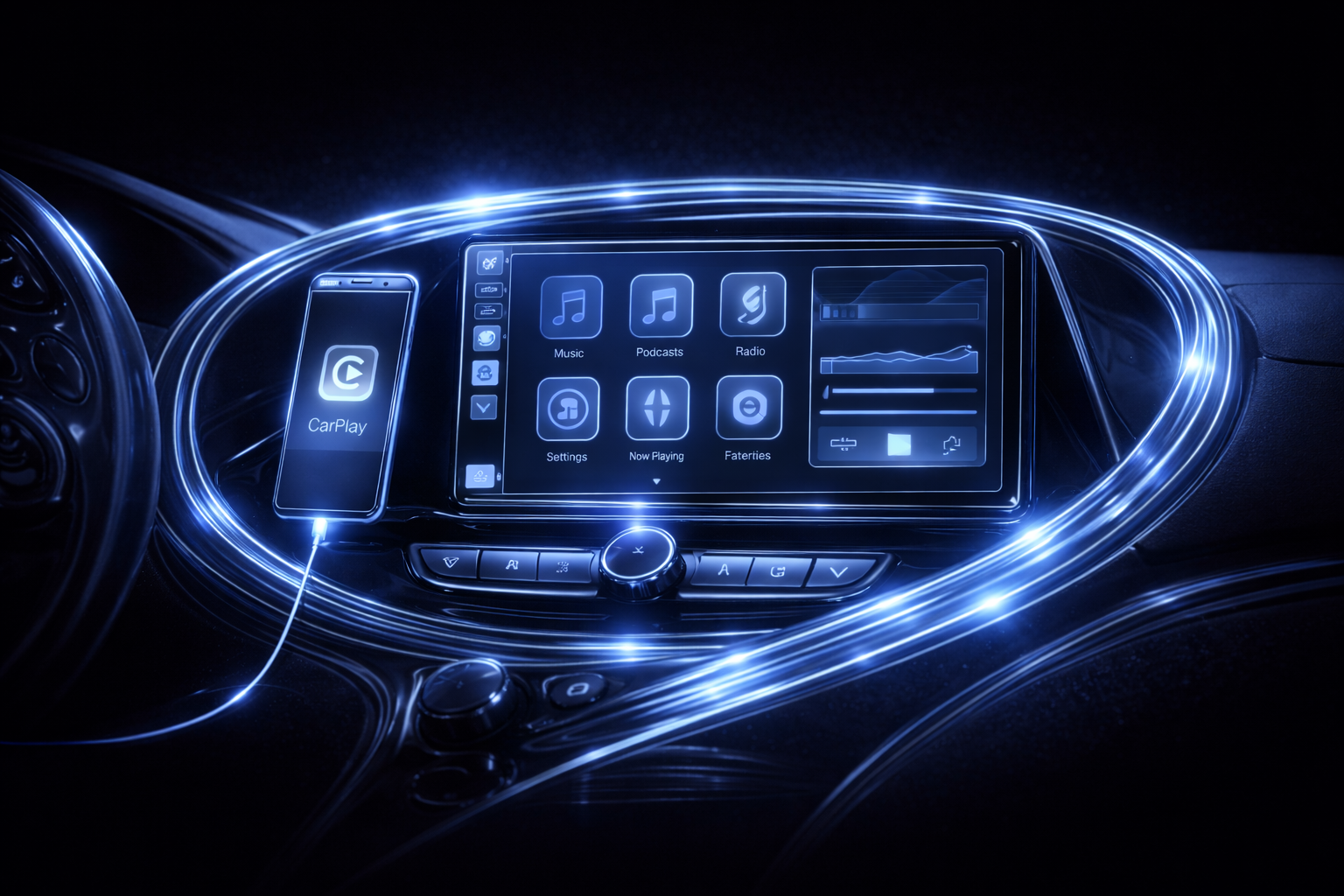 Revitalizing the CarPlay Experience for a Major Digital Audio Platform
 case study