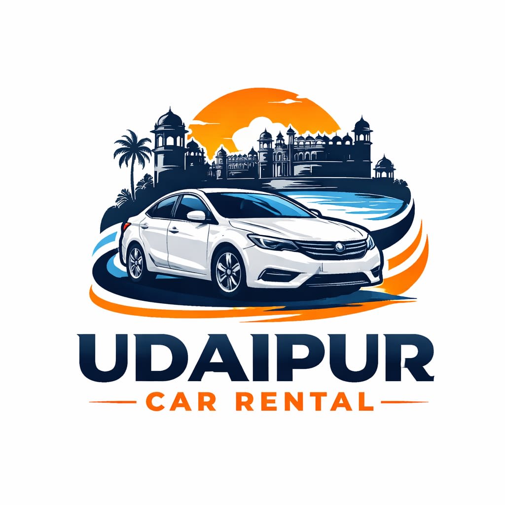 Udaipur Car Rental Hub Logo