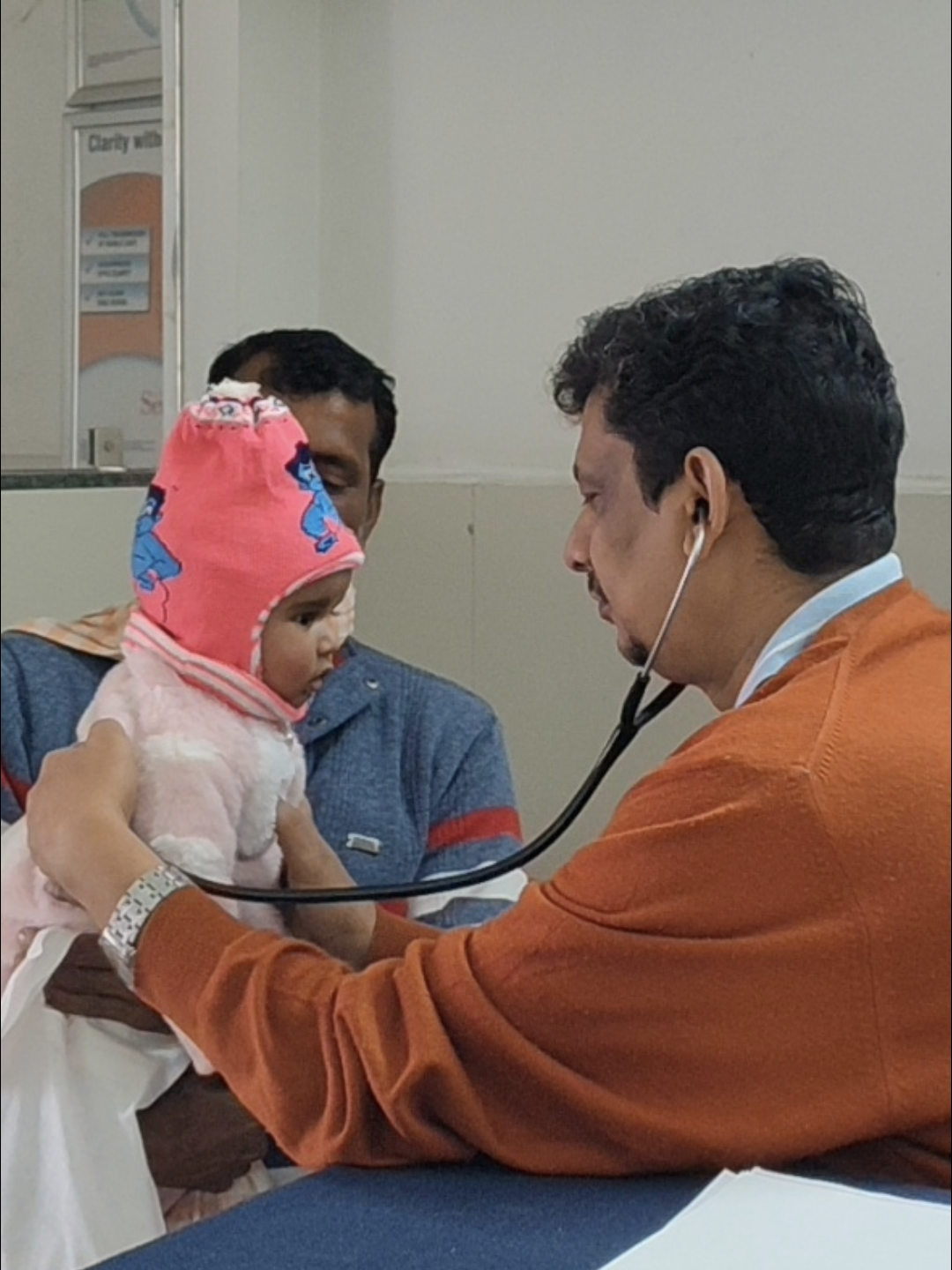 Pediatric consultation room