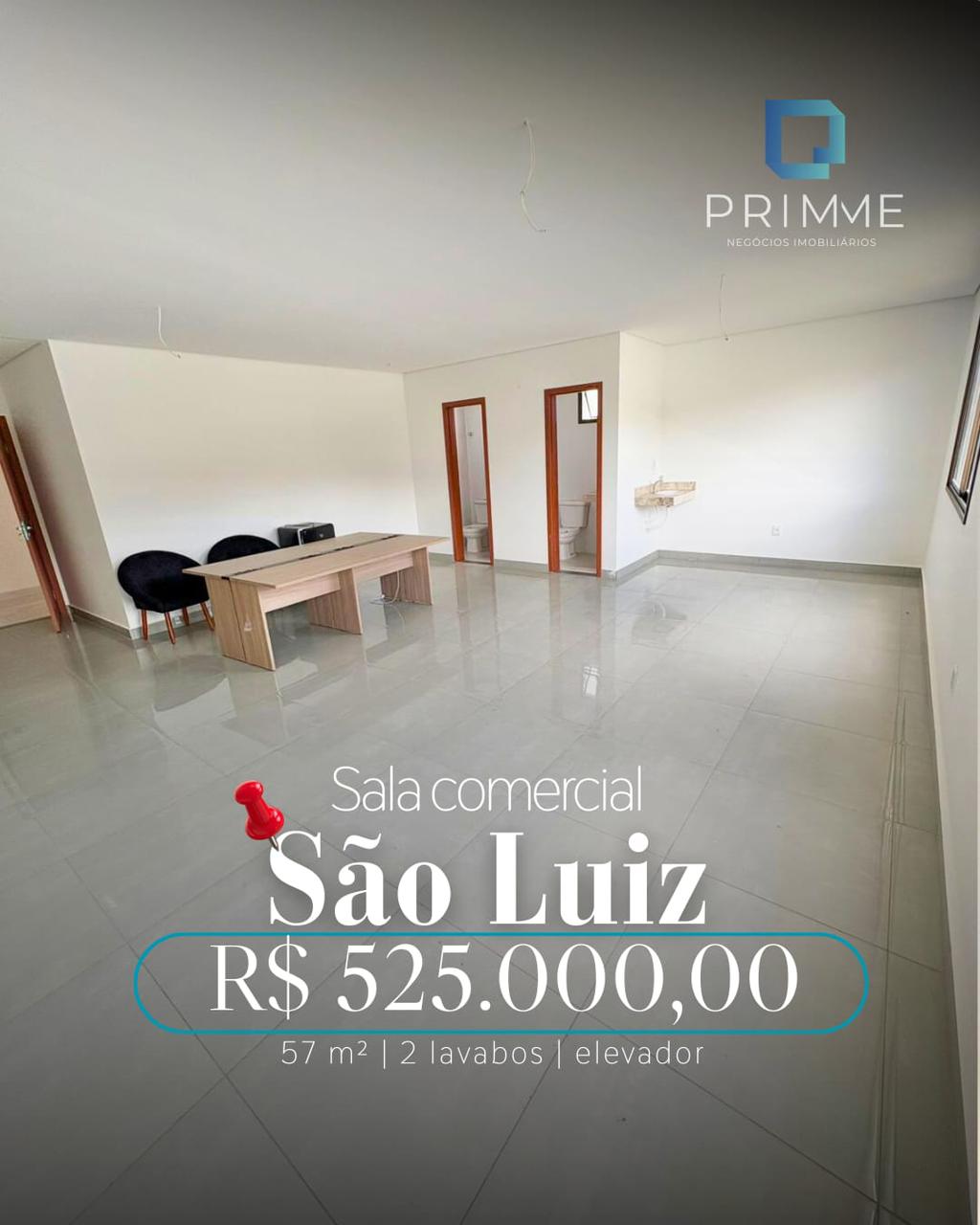 Foto principal de Sala comercial no bairro São Luiz.