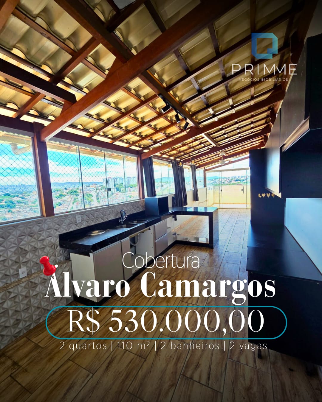 Foto principal de Excelente cobertura com vista definitiva no bairro Álvaro Camargos.