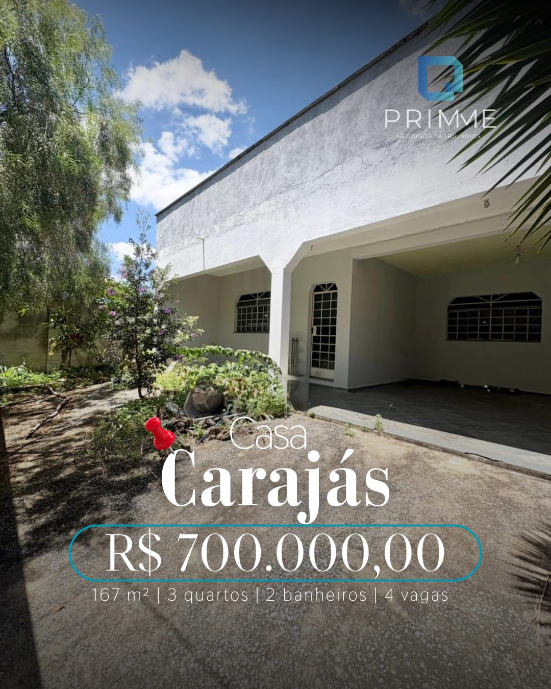 Foto principal de Excelente casa linear no bairro Carajás.