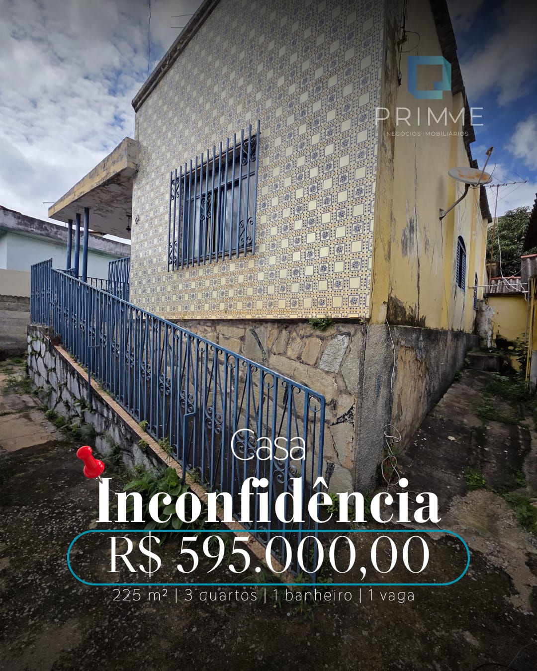Foto principal de Casa para reforma no bairro Inconfidência.