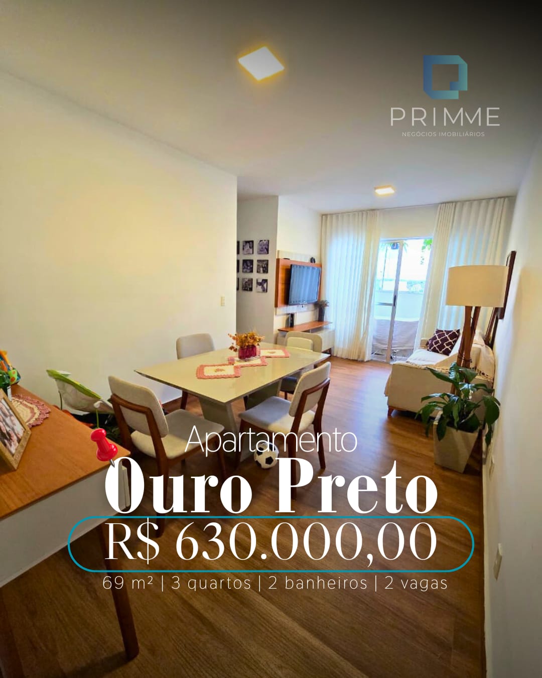 Foto principal de Excelente apartamento com lazer no bairro Ouro Preto.