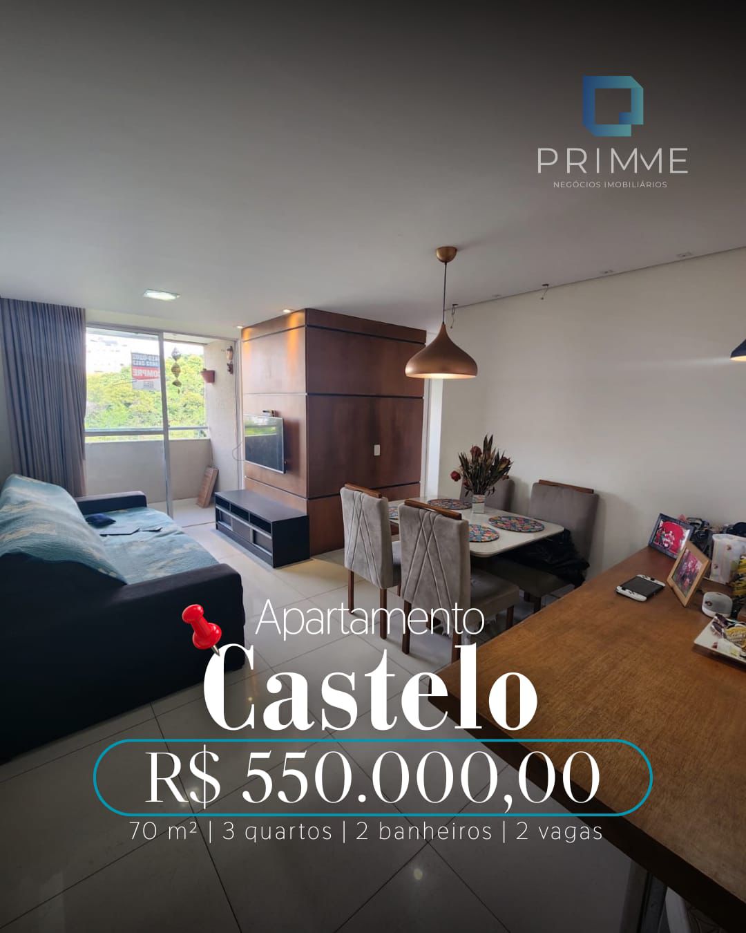 Foto principal de Excelente Apartamento com lazer no bairro Castelo.