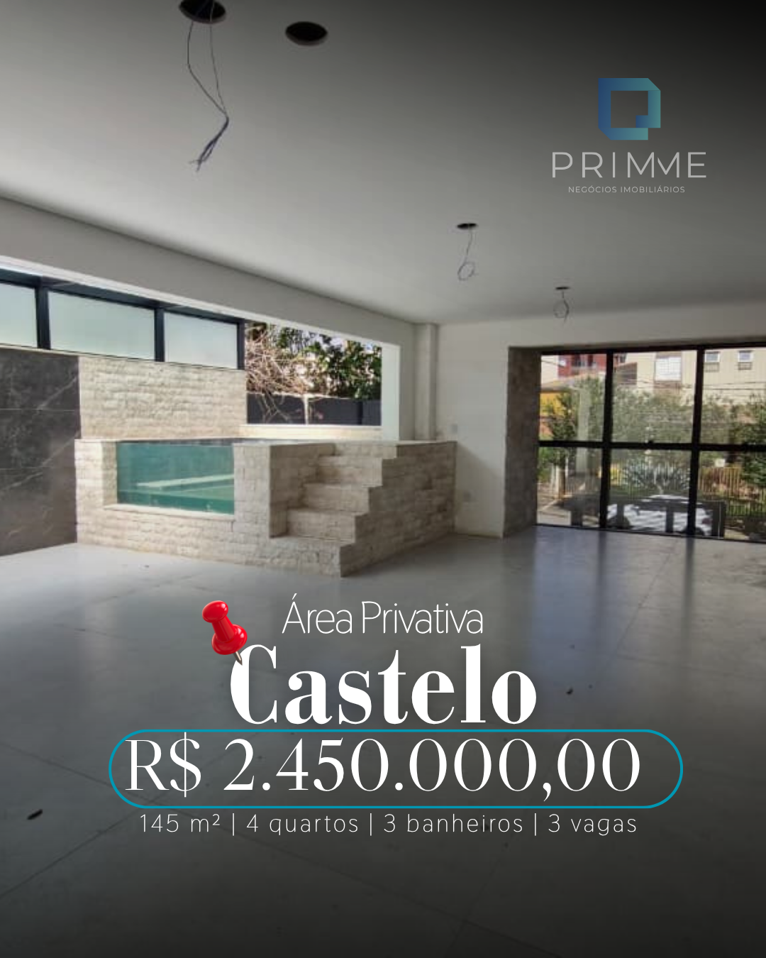 Foto principal de Excelente aréa privativa de 4 quartos no bairro Castelo. 