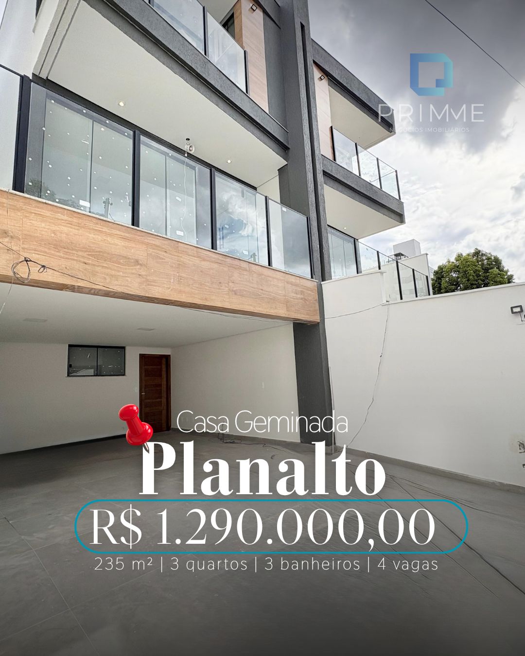 Foto principal de Excelente casa geminada no bairro Planalto.