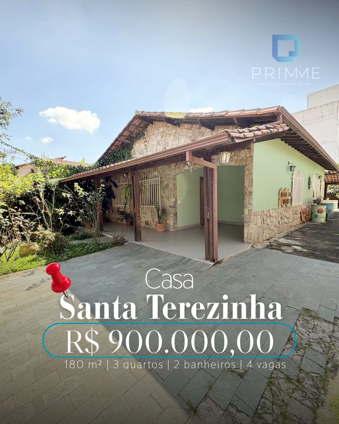 Foto principal de Excelente casa linear no bairro Santa Terezinha.