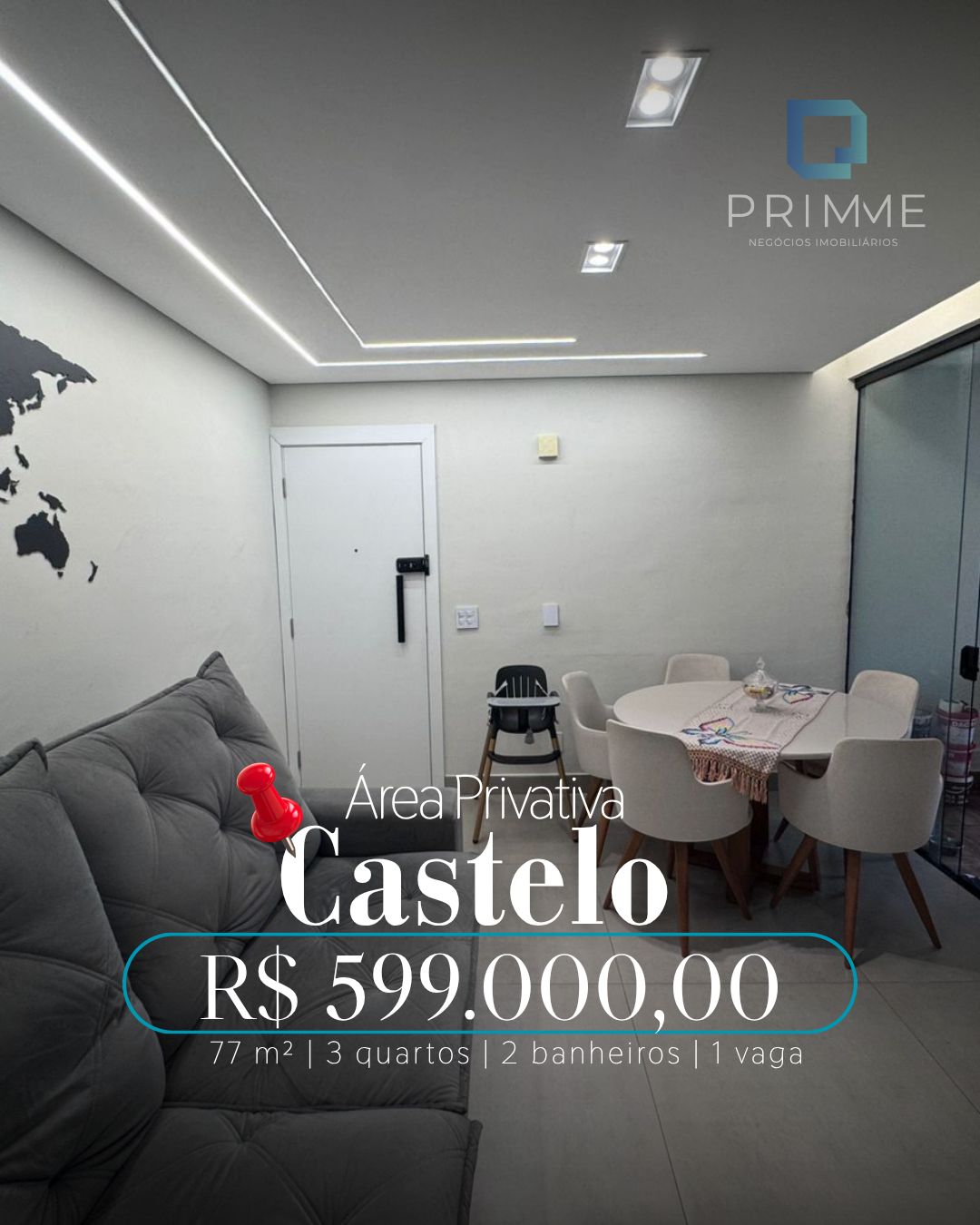 Foto principal de Excelente área privativa com elevador no bairro Castelo.