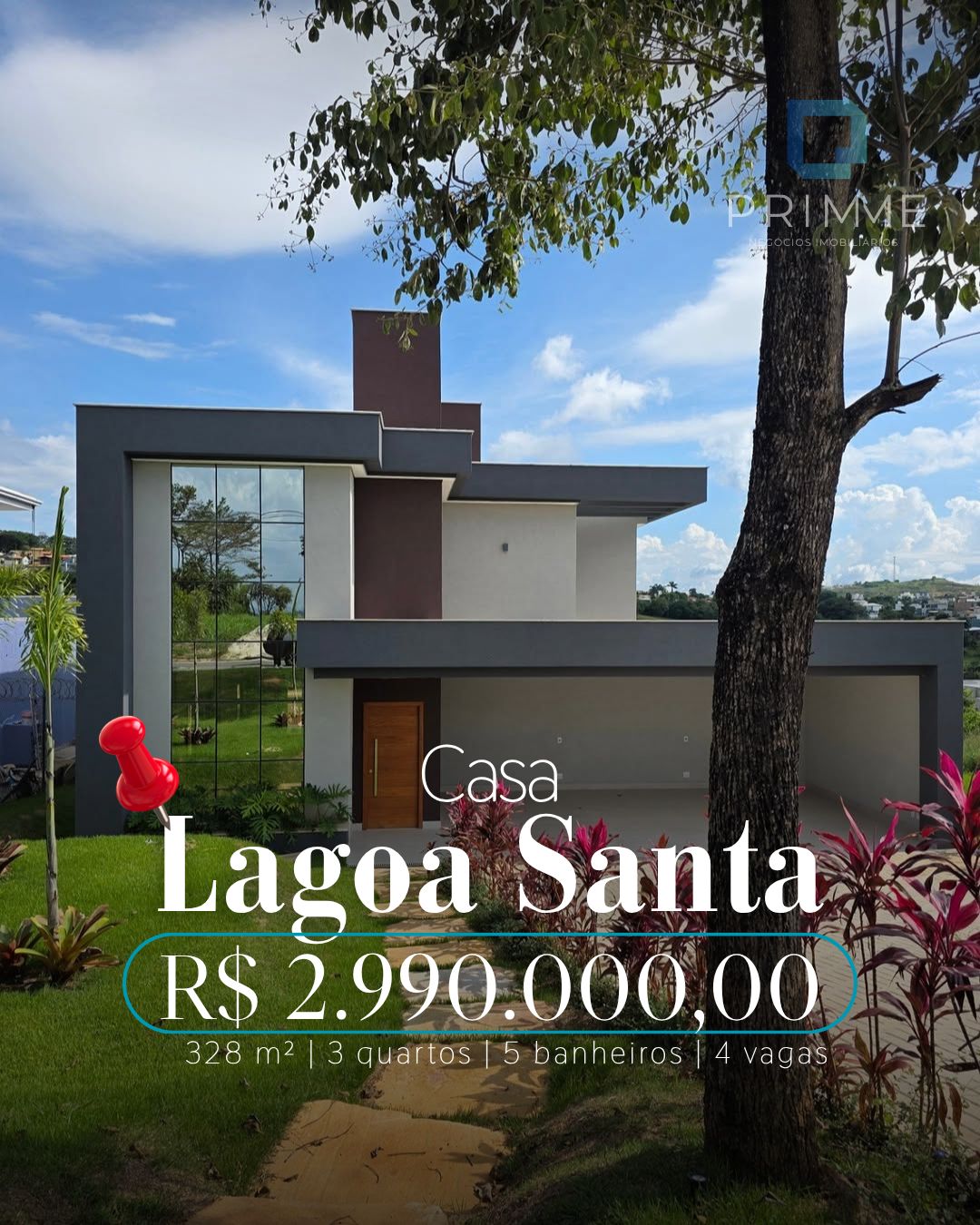 Foto principal de Casa de alto luxo em condomínio fechado em Lagoa Santa.