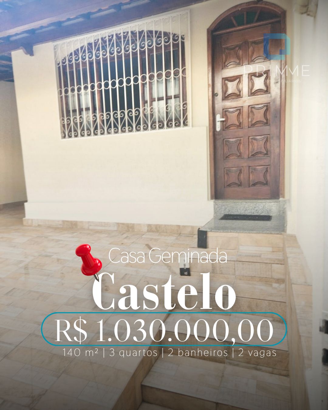 Foto principal de Excelente casa geminada linear no bairro Castelo.