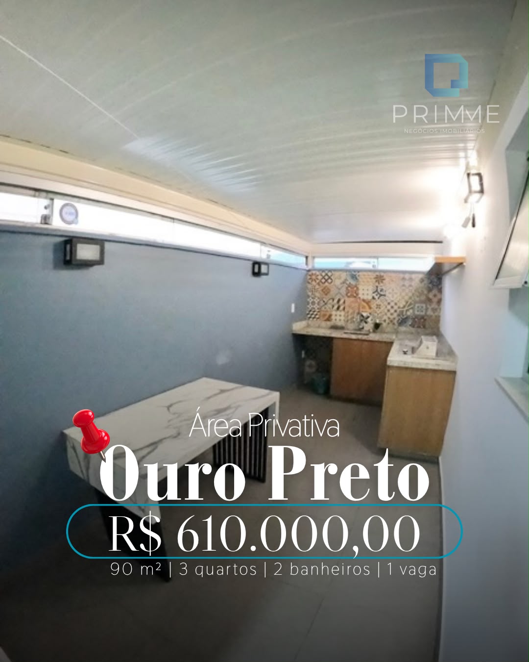 Foto principal de Excelente área privativa com 03 quartos e Suíte no bairro Ouro Preto.
